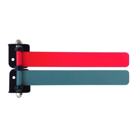 Omnimed. Omnimed 2-Flag Room ID System, 8inL Aluminum Flags, 1/PK 291812